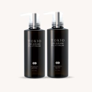 coffret duo réparation cheveux, coffret anti-casse, routine essentielle réparation, duo Tokio Inkarami, Duo Tokio Inkarami Platinum