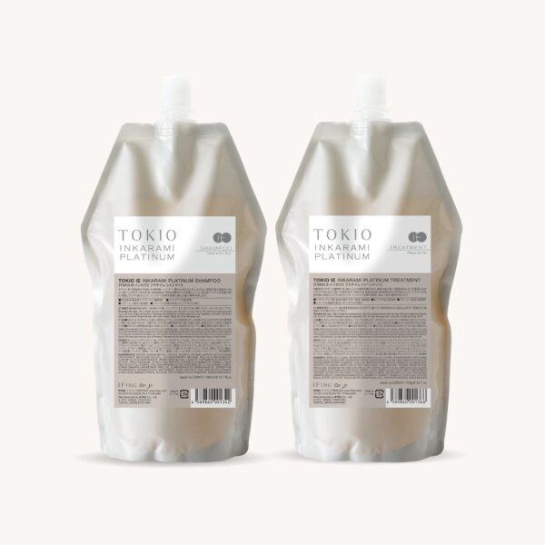 coffret duo réparation cheveux, coffret anti-casse, routine essentielle réparation, duo Tokio Inkarami, Duo Tokio Inkarami Platinum