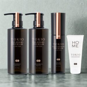 Routine complète Tokio Inakarami Premium Limited , routine complète réparation cheveux, rituel reconstruction, anti-frizz & brillance, routine Tokio Inkarami