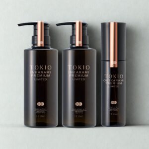 Trio Tokio Inkarami Premium Limited , trio réparation cheveux, kit reconstruction, routine 3 étapes, anti-casse & brillance