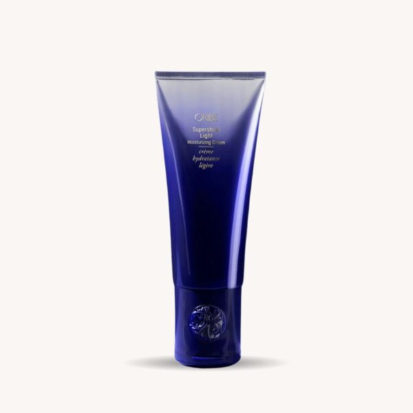 crème hydratante cheveux fins , crème légère brillance, soin sans rinçage cheveux fins, anti-frizz léger, Oribe Supershine Light