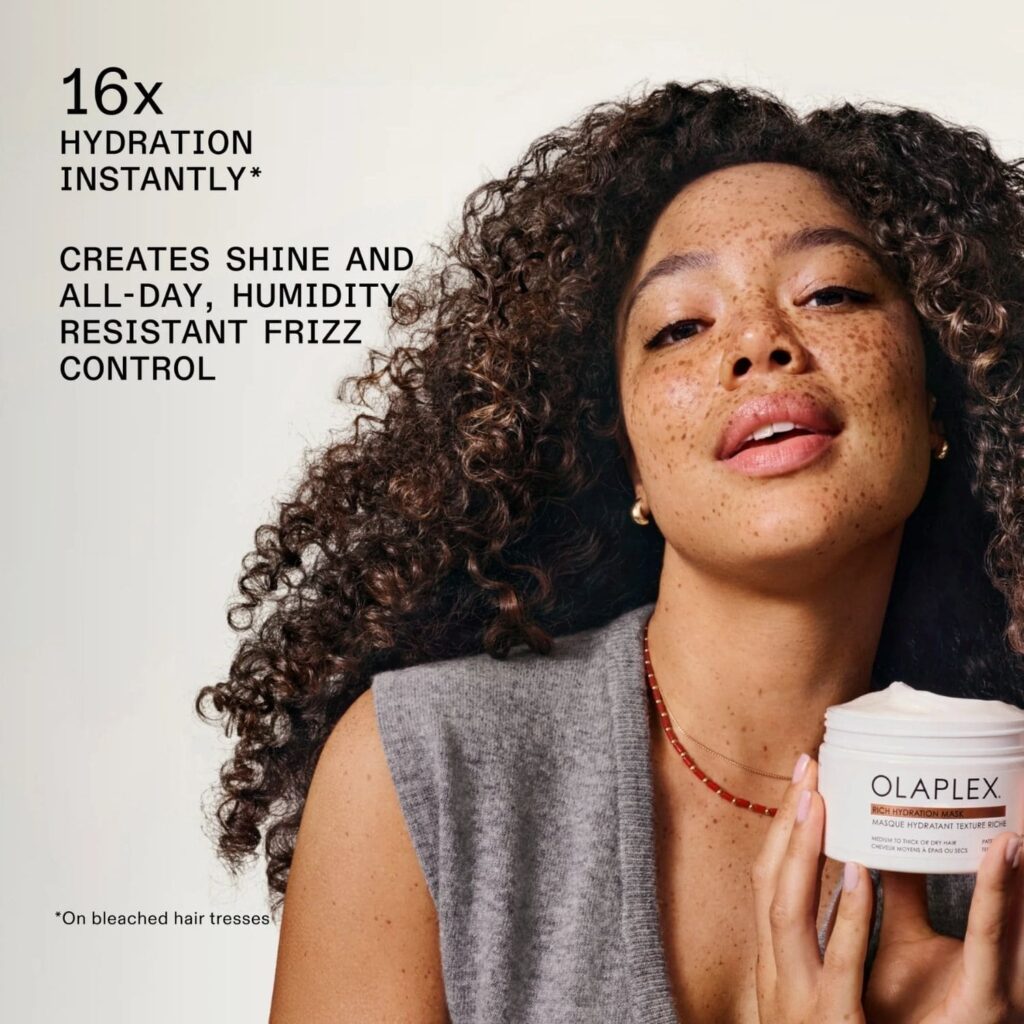 masque Olaplex cheveux secs, masque hydratation intense Olaplex, soin riche Olaplex, réparation cheveux très secs, nutrition profonde Olaplex, masque anti-casse Olaplex