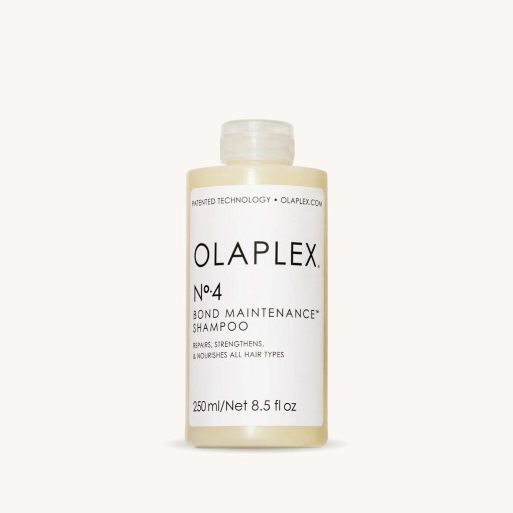 shampoing Olaplex 4 , olaplex bond maintenance shampoo, shampoing réparation Olaplex, shampoing protection couleur Olaplex, anti-casse Olaplex 4, shampoing cheveux abîmés Olaplex, shampoing hydratant Olaplex, shampoing Olaplex cheveux colorés