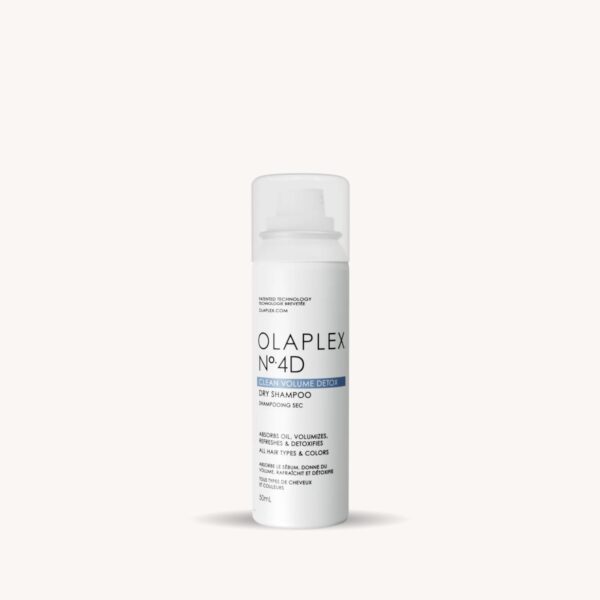 shampoing sec olaplex 4d, dry shampoo olaplex, volume racines olaplex, régulation sébum olaplex 4d, détox cuir chevelu olaplex, shampoing sec clean volume