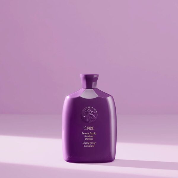 Shampoing densifiant Serene Scalp Oribe , shampoing volume racines, soin densité cheveux, oribe serene scalp densifying, shampoing stimulating