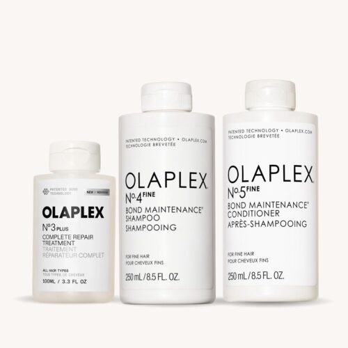 Trio Réparation Cheveux Fins Olaplex 3, 4 Fine + 5 Fine — Olaplex