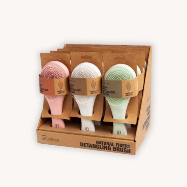 Brosse à démêler en fibres naturelles IDC Institute