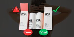 Faux produits K18, faux masque k18, contrefaçon k18