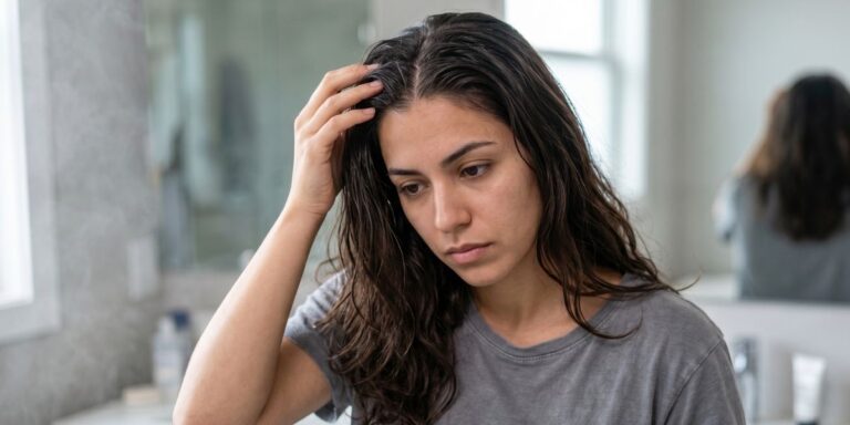 routine cheveux gras