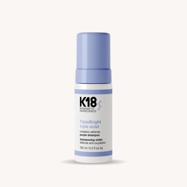 K18 Triplebright Triple Eclat - Shampoing violet anti-oxydation 01 K18 Triplebright Triple Eclat - Shampoing violet anti-oxydation