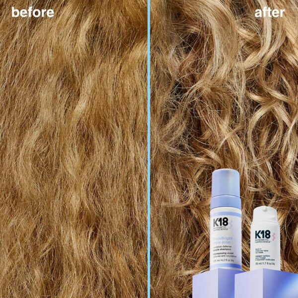 K18 Triplebright Triple Eclat - Shampoing violet anti-oxydation 02 K18 Triplebright Triple Eclat - Shampoing violet anti-oxydation