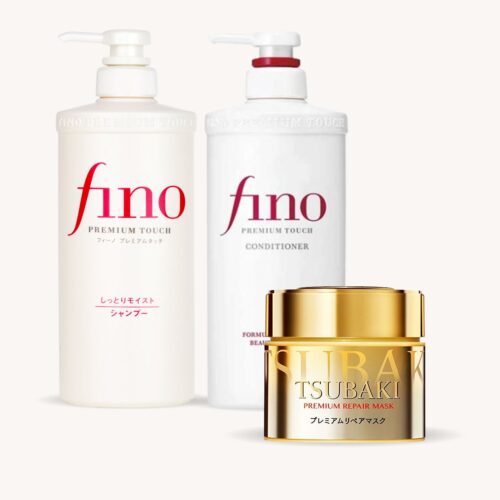 Trio Fino Premium Touch & Masque Tsubaki